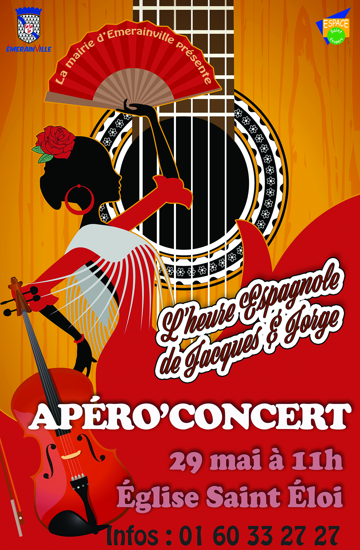 Lire la suite à propos de l’article Apéro concert gratuit ce dimanche 29 mai – 11h